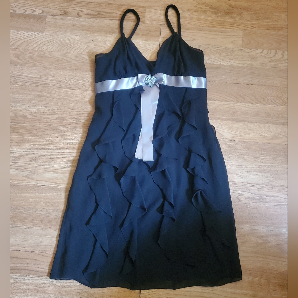 Black short dress